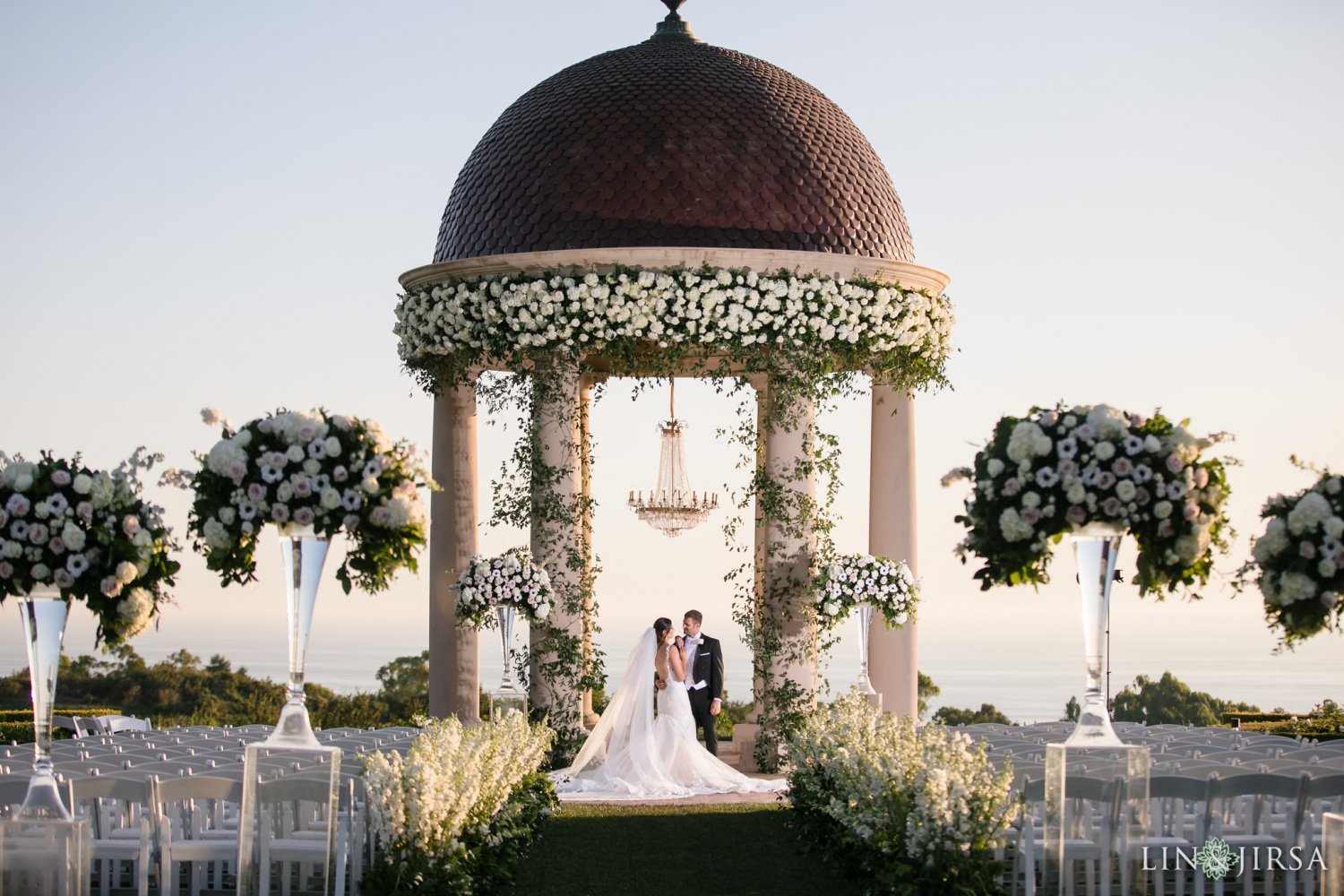 pelican hill resort wedding lin and jirsa photography