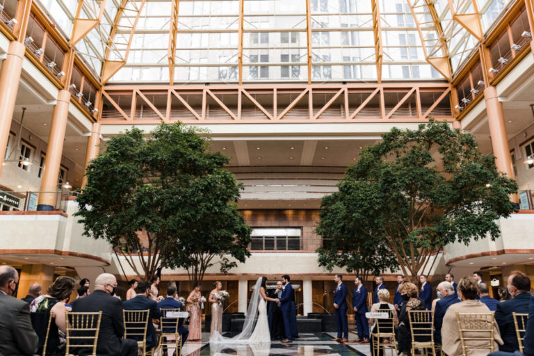 founders hall wedding party of two photography