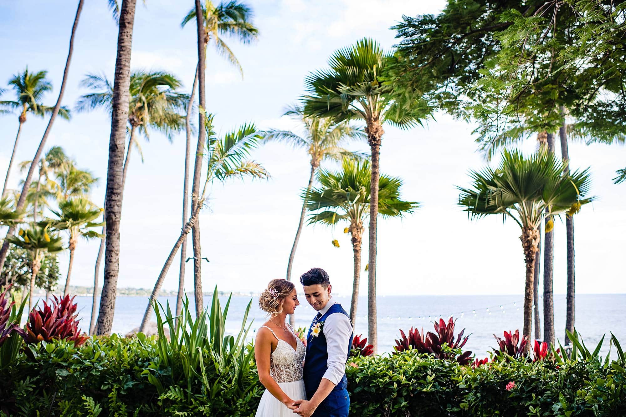 hyatt maui wedding angela nelson