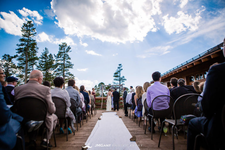 lodge at sunspot wedding jared gant photography