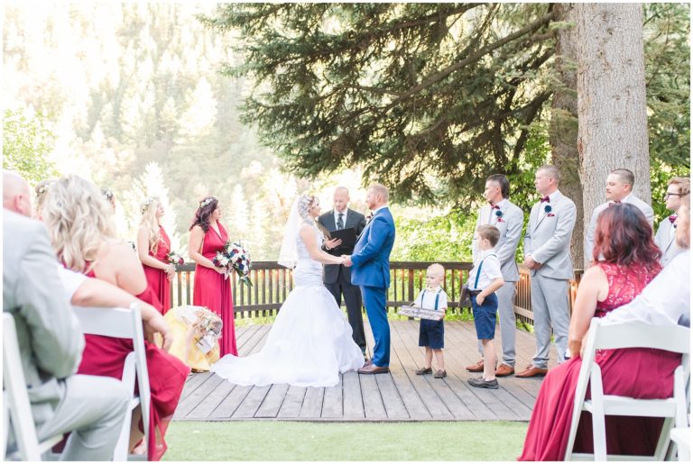 log haven wedding jessie and dallin photography