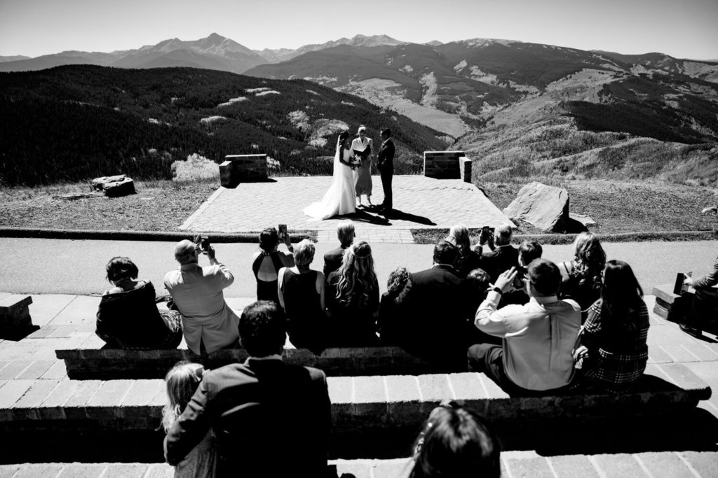 Vail Wedding Deck