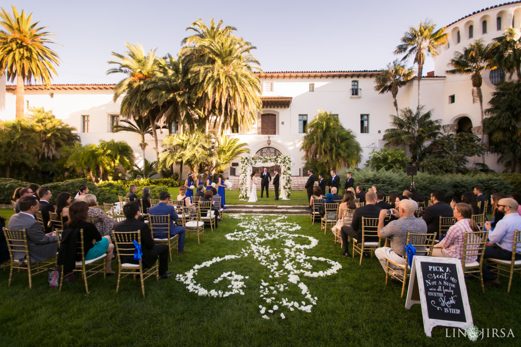 The Santa Barbara County Courthouse