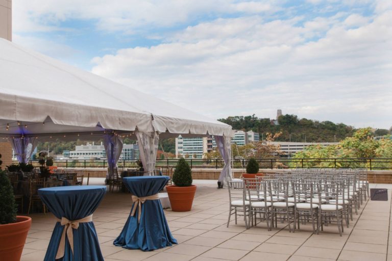 the terrace at hyatt house wedding venue