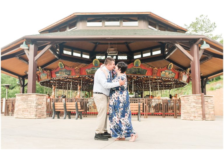 hogle zoo engagement jessie and dallin photography