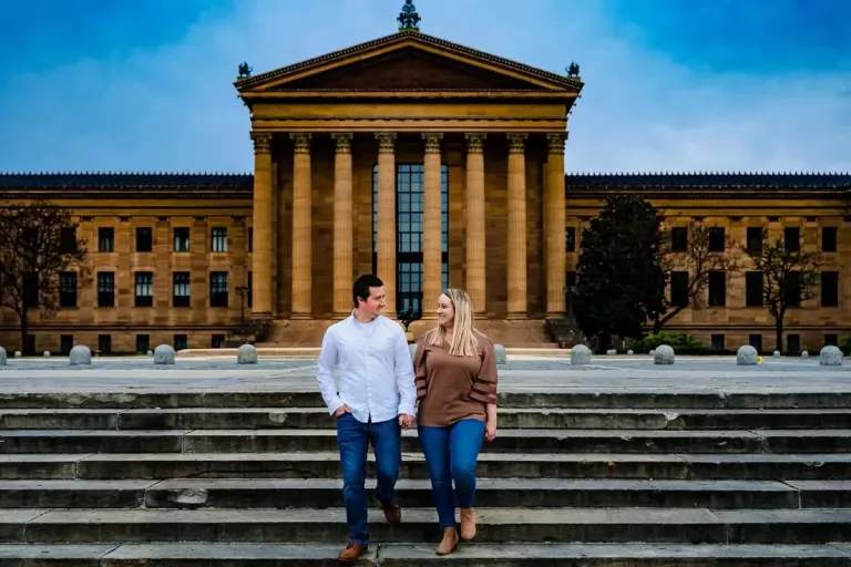 philadelphia museum of art engagement smj photography