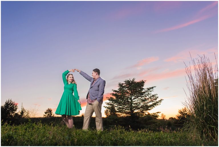 usu botanical center engagement jessie and dallin photography