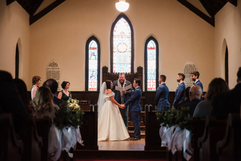 st marys chapel wedding party of two photography