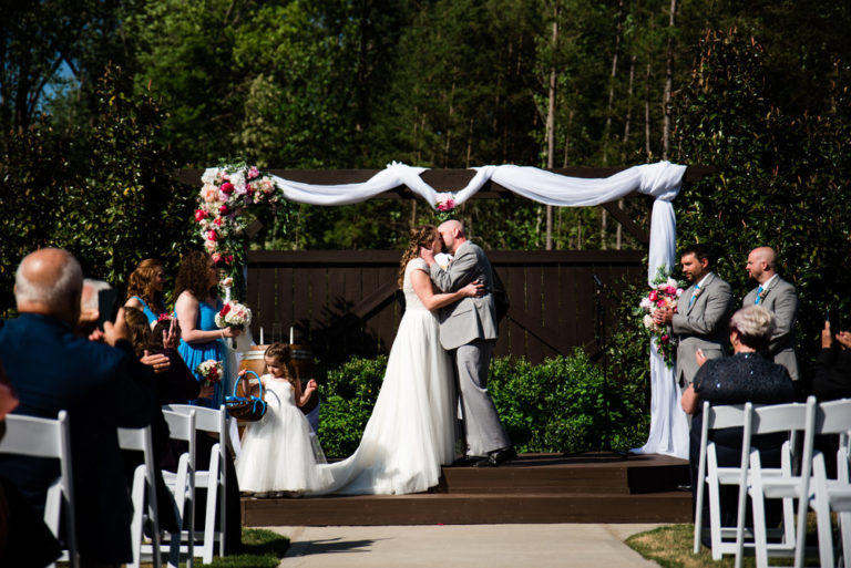 sweet magnolia wedding party of two photography