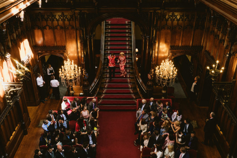 allerton castle wedding york place studios photography