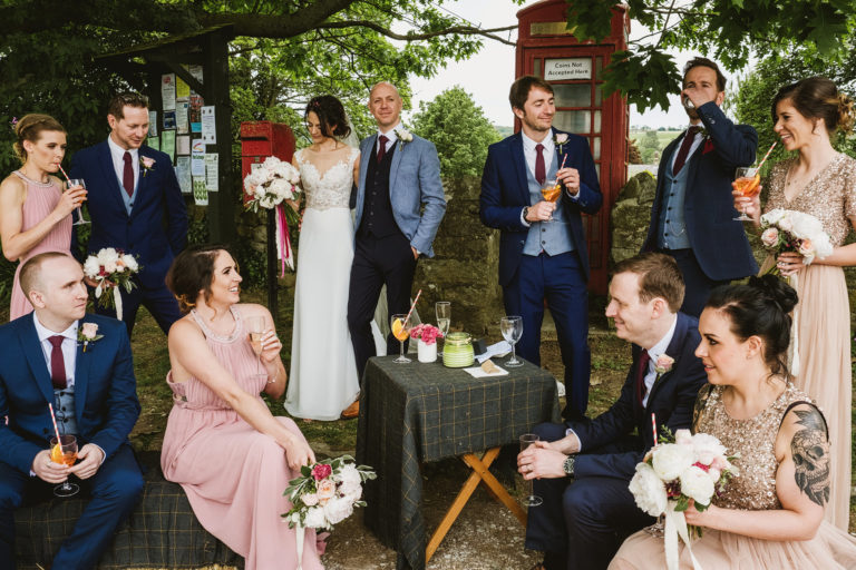 leathley village hall wedding york place studios photography
