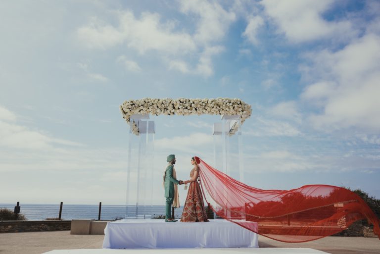 JR Alila Marea Beach Resort Encinitas California Sikh Wedding Photography