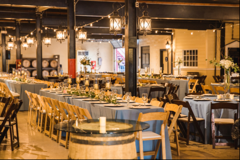 oz tyler distillery wedding venue