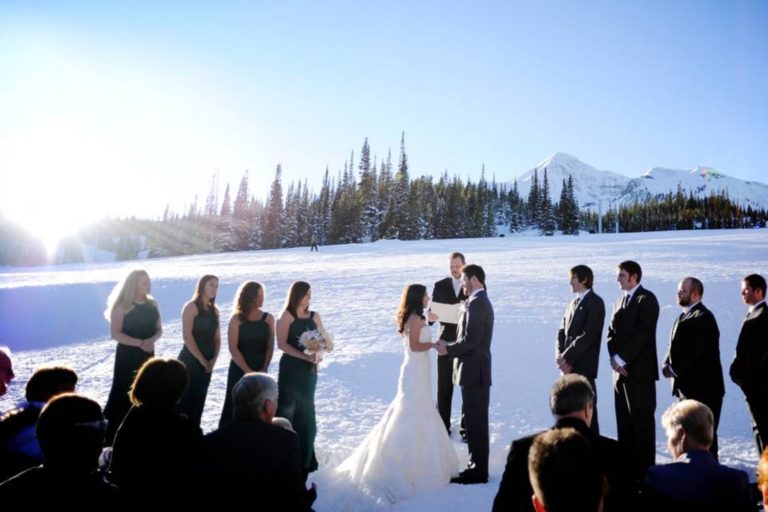 big sky resort wedding venue