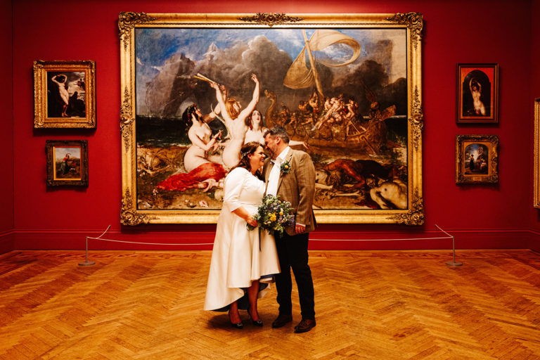 manchester art gallery wedding ginger beard photography
