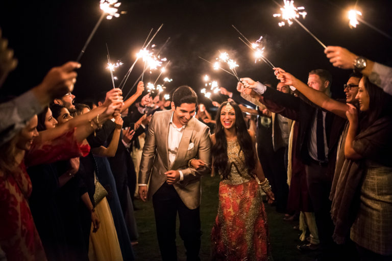 Wedding Sparkler Exit Tips and Examples