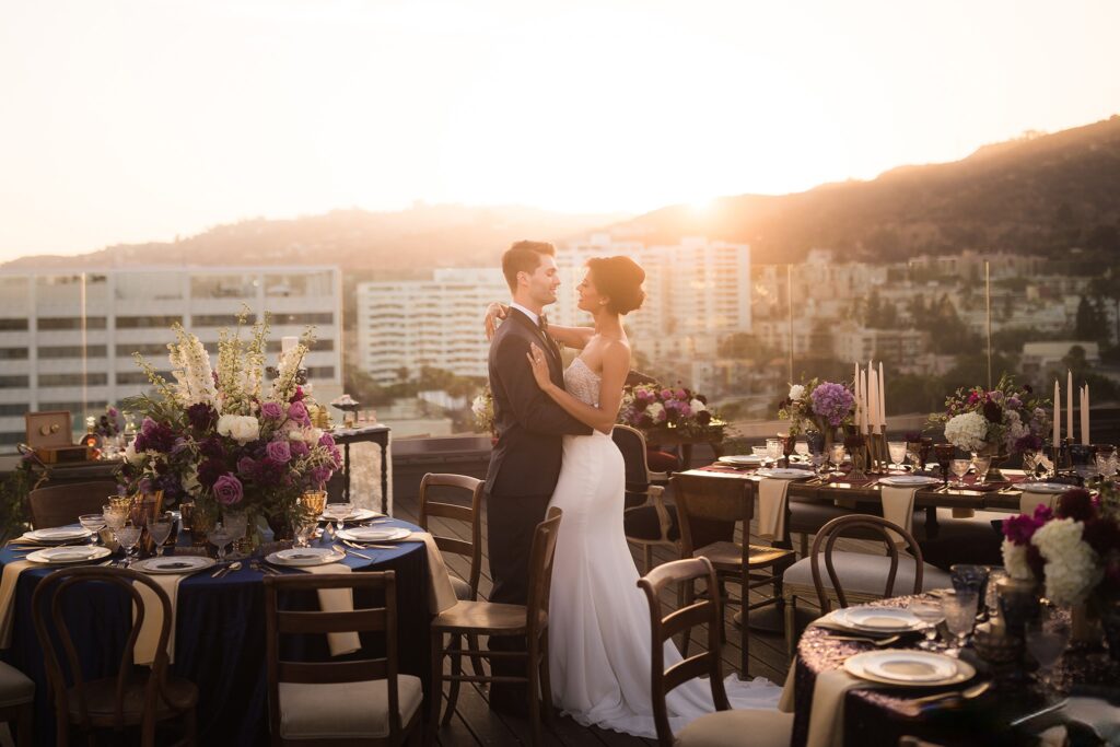 20+ Rooftop Wedding and Engagement Photos For Your Inspiration