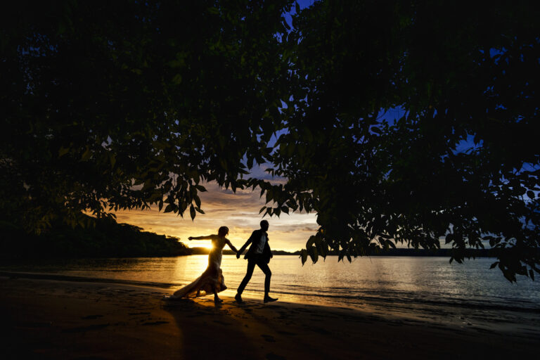 Inspiring Wedding Photo Ideas Using the Walking and Running Pose